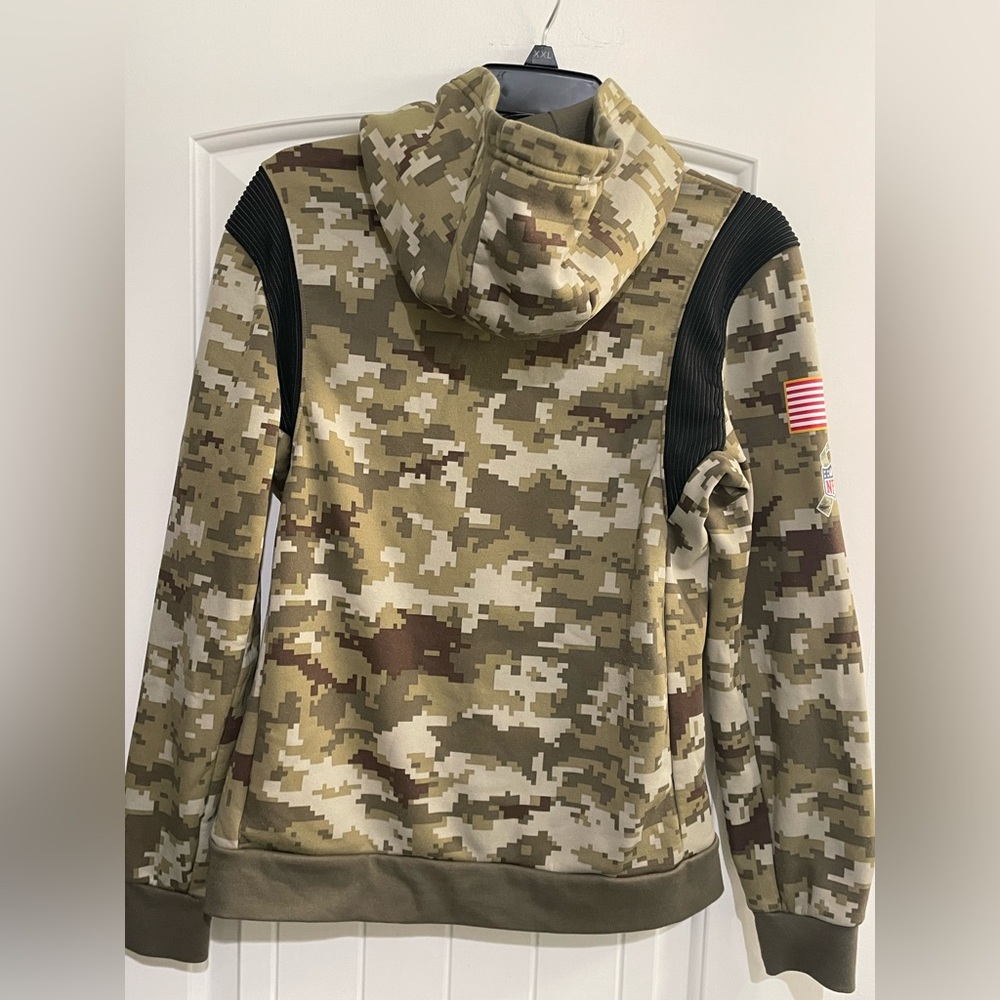 Nike Dallas Cowboys Salute to Service Boys Camo Hoodie. Size Large. NFL. Dri-fit - Picture 11 of 16